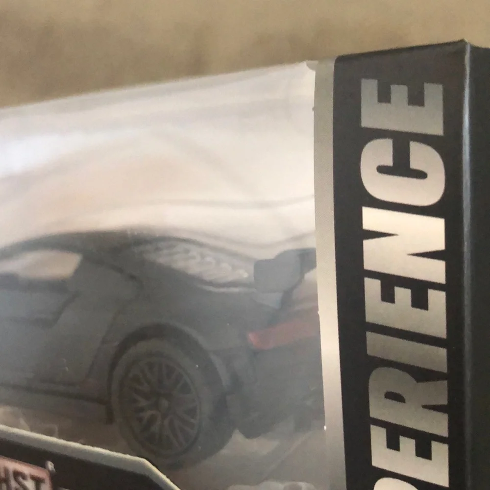 Black Die-Cast Sports Car 1:36 Model
